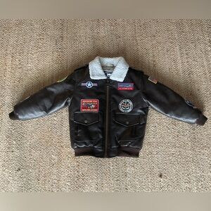 Up and Away USAF junior Bomber jacket child’s size L-7